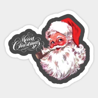 Merry Christmas From The Most Famous Pipe Smoker Sticker